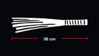 Bad Kitty Flogger Red Small 38 cm Soft Velour Textile Handle Whip > Bondage Gear > Whips & Floggers