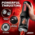 JOCK Auto Spin – Spinning and Thrusting Male Masturbator > Sex Toys For Men > Masturbators > Vibrating
