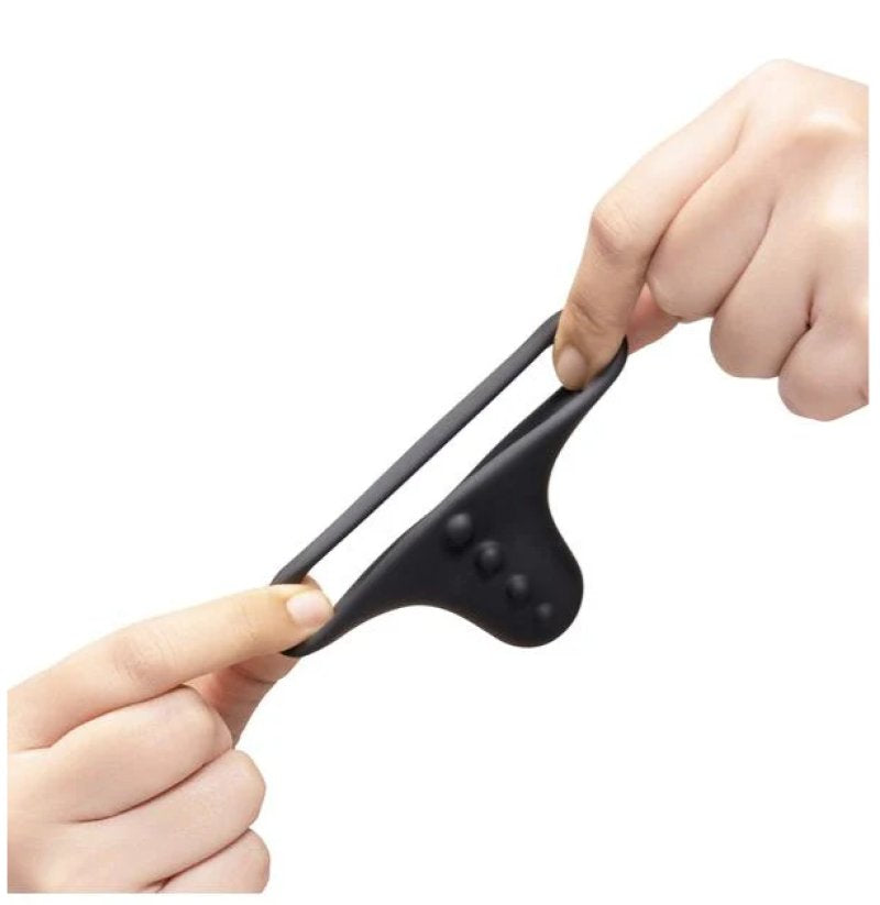 b-Vibe Flex Ring Shaft - Silicone Cock Ring And Ball Stretcher > Cock Ring > Sling