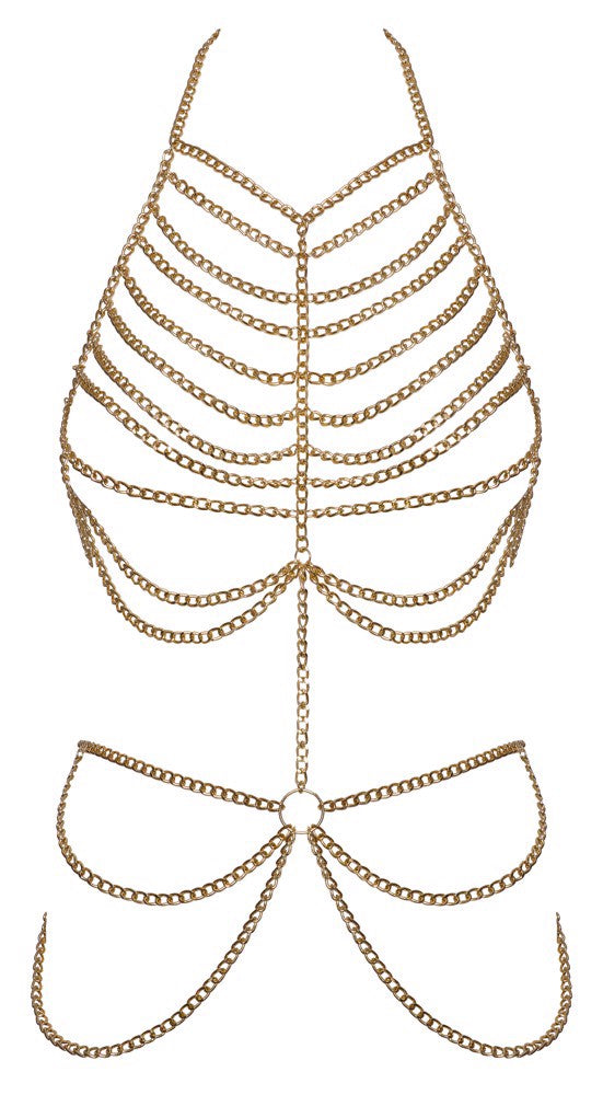 Cottelli Body Chain – Glamorous Adjustable Body Jewelry Accessory > Clothes > Body Jewellery (Non Piercing) Main image