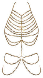 Cottelli Body Chain – Glamorous Adjustable Body Jewelry Accessory > Clothes > Body Jewellery (Non Piercing)