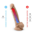 Silexd Model 1 8 Inch Vibrating Dildo – 10 Pattern Silicone Dildo > Vibrators > Realistic Vibrators