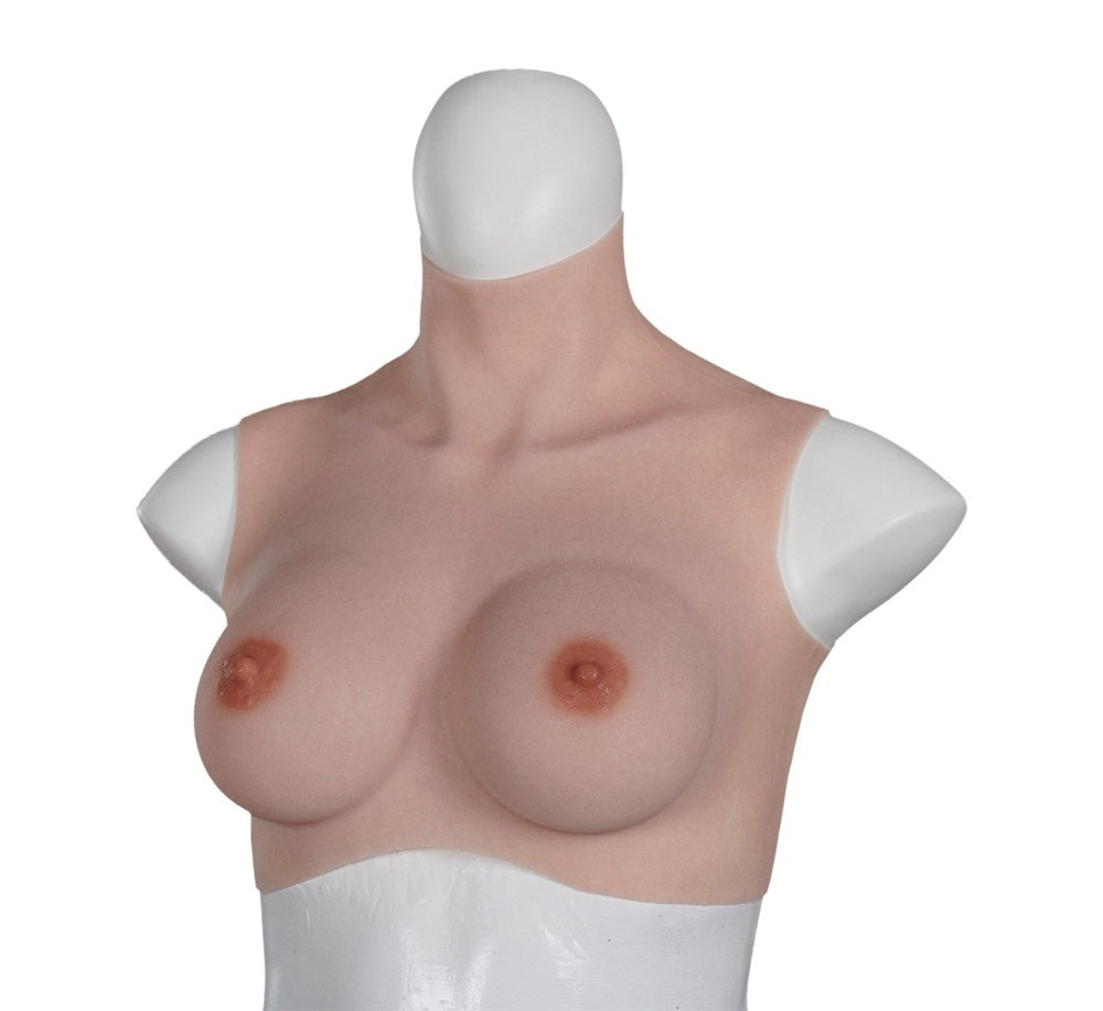 XX-Dreamstoys Ultra Realistic Breast Form Size M (D Cup) – Highly Stretchable Breast Form Secondary image
