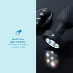 b-Vibe Light Up Silicone Butt Plug – Rechargeable Vibrating Anal Plug > Anal Range > Vibrating Butt Plugs