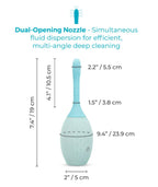 b-Vibe Silicone Flexflow Douche – Dual-Opening Nozzle Silicone Douche > Essentials > Feminine Care