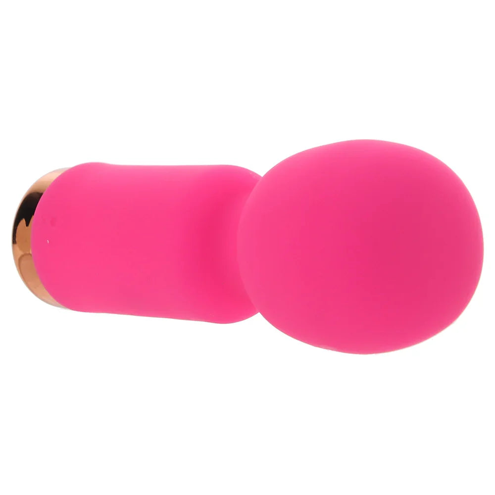 Pink Pussycat Pocket Wand Massager Mini Pink Silicone Vibrator > Sex Toys > Mini Massagers