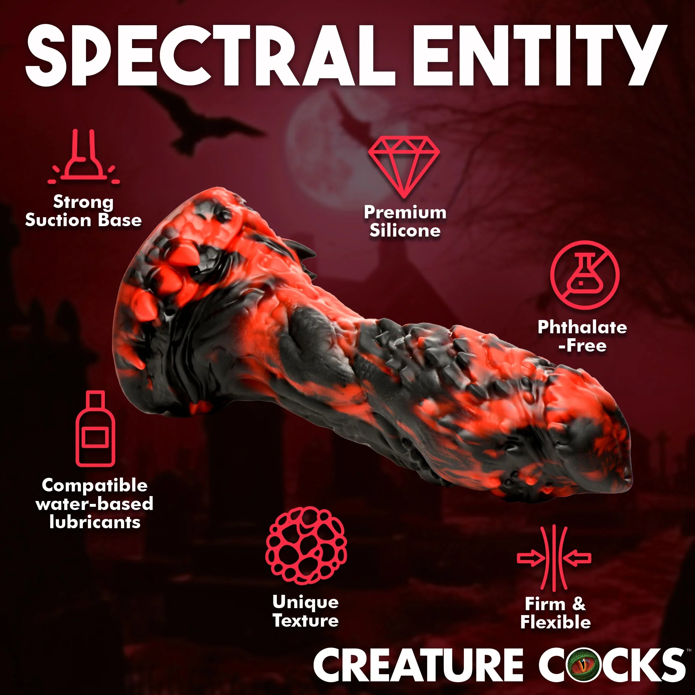 Creature Cocks Grim Reaper – Silicone Dildo > Dildos > Fantasy