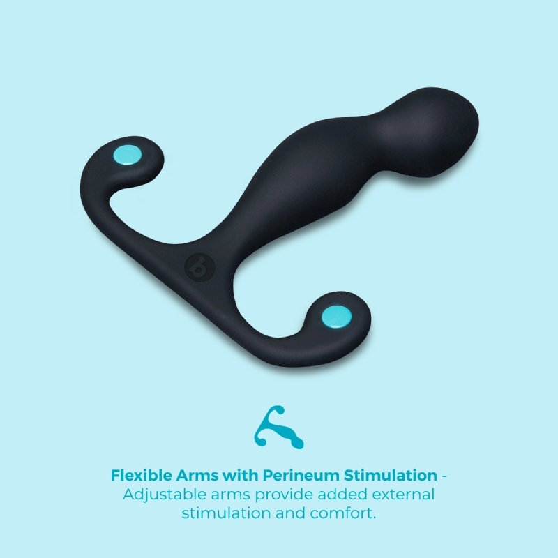 b-Vibe P-Spo Vortex Flex – Silicone Angled Prostate Massager > Anal Range > Prostate Plugs