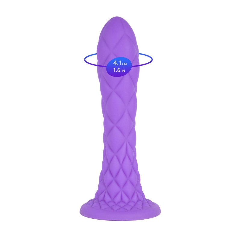 Silexd Fantasy Line Dreamy (Purple) – Thermo-Reactive 7 Inch Dildo > Dildos > Neutral Dildos