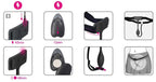 Adrien Lastic Pan-T Vibe Wearable Panty Vibrator with Heart-Shaped Remote > Sex Toys For Ladies > Panty Vibes