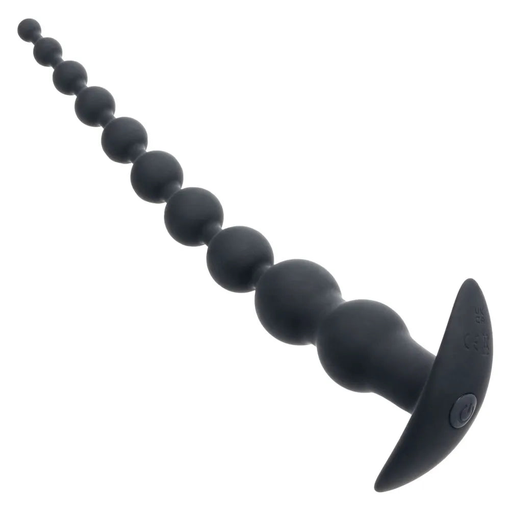 Rechargeable X-10 Power Beads (Black) – Extended Length Anal Beads > Anal Range > Anal Beads Main image