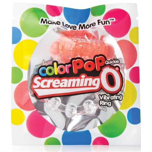 Screaming O ColorPop Quickie – Disposable Stretchable Vibrating Ring
