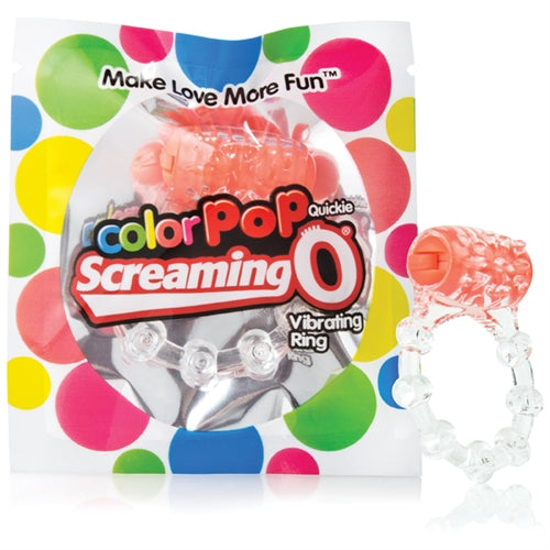Screaming O ColorPop Quickie – Disposable Stretchable Vibrating Ring