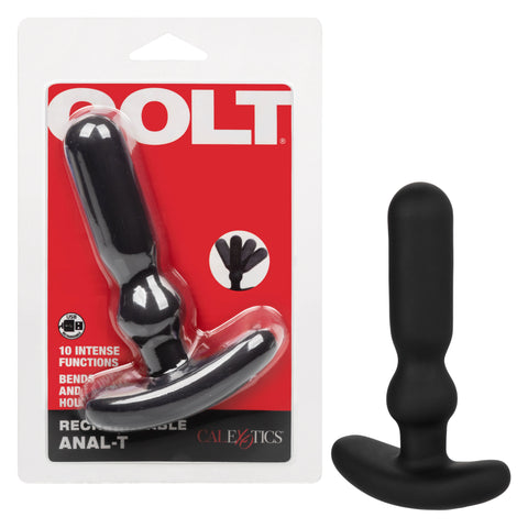 Colt Anal-T Black Flexible Vibrating Probe with 10 Intense Functions > Anal Range > Vibrating Butt Plugs