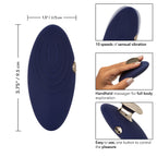 Chic Violet Handheld Massager in Deep Violet with 10 Vibration Speeds and Waterproof Design > Vibrators > Standard Vibrators