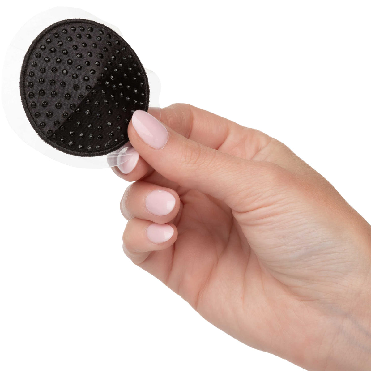 Radiance Round Pasties Black Reusable Sparkling Gem Accent Nipple Covers > Clothes > Pasties