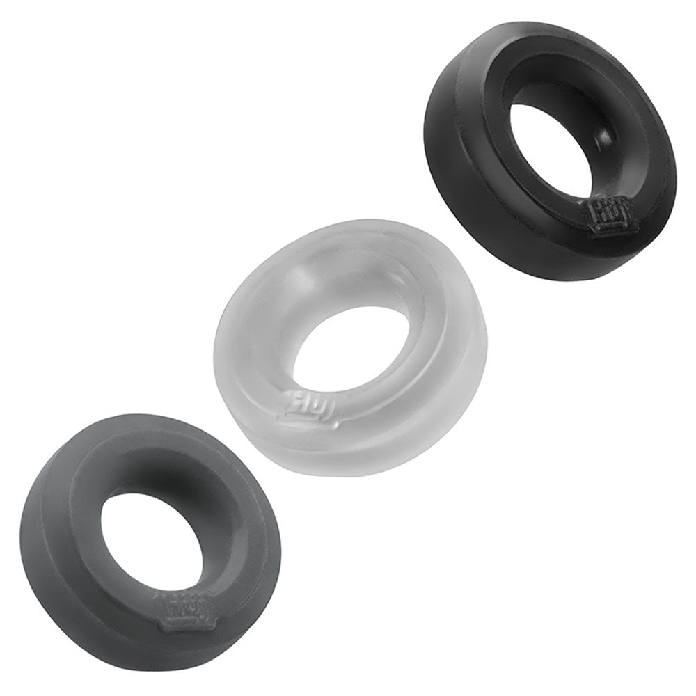 Huj3 C Ring 3 Pack by Hunkyjunk > Cock Ring > Sets