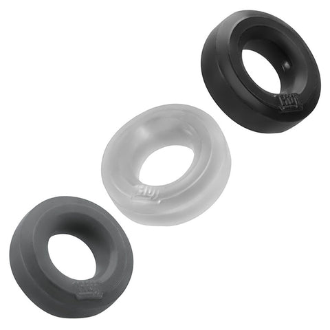 Huj3 C Ring 3 Pack by Hunkyjunk COCK RING Set