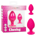 Cheeky Butt Plug Duo (Pink) – Playful Butt Plug Set > Anal Range > Butt Plug Kits
