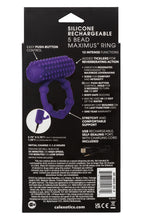 Maximus 5 Bead Rechargeable Cock Ring – Waterproof Vibrating Cock Ring > Cock Ring > Vibrating