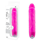 Joyful Twist 7.5 Inch Silicone Vibrator Pink Default Title > Vibrators > Realistic Vibrators