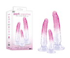 Parti Sapphire 3-in-1 Teasing Kit – Flexible Hygienic PVC-Free Dong Set Default Title > Dildos > Realistic Dildos