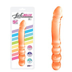 Excellent Power Lust Jelly PVC 9.5 Double Dong Orange
