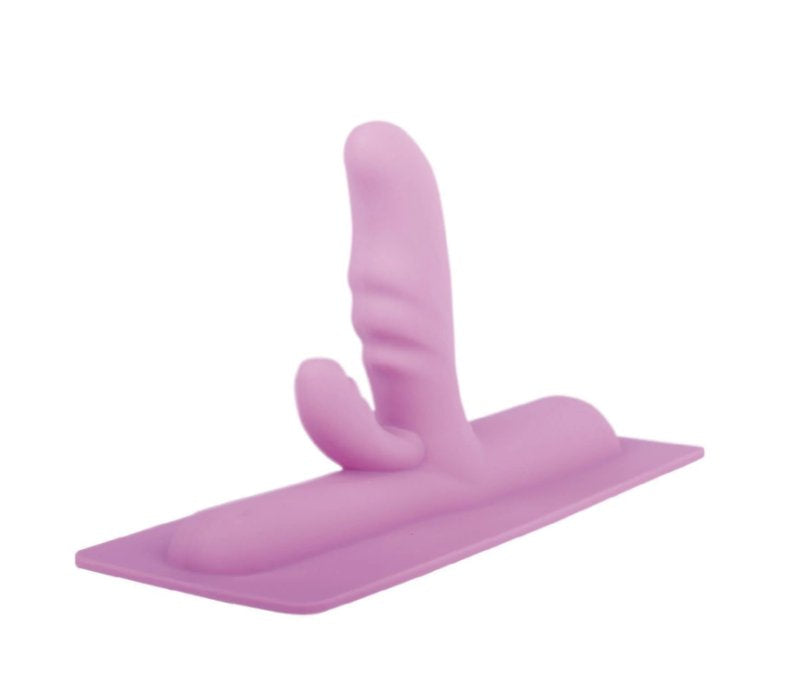 Motorbunny Clit Stim Premium Pink Silicone Attachment 5 Inch Shaft with 2 Inch Nub