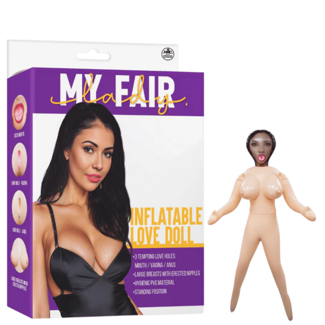 Inflatable Love Doll Standing (PVC) – Three Openings Realistic Love Doll Secondary image