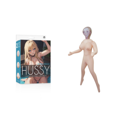 Hussy Mittie Anime Face Inflatable Love Doll 1.5 Metre Realistic PVC Sex Toy Default Title Dolls - Inflatable