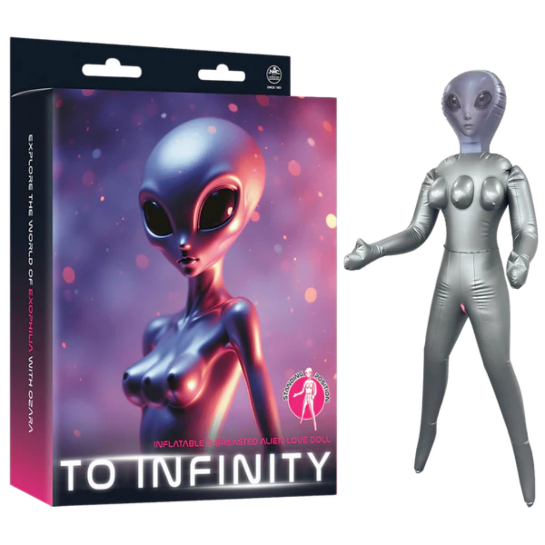 Ozara Inflatable 3-Breasted Alien Love Doll (153 cm) – Standing Position Love Doll > Sex Toys > Sex Dolls > Novelty Inflatables