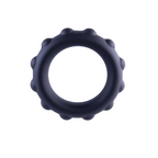 Maximum Metal Silicone Cock Ring with Metal Ball Default Title