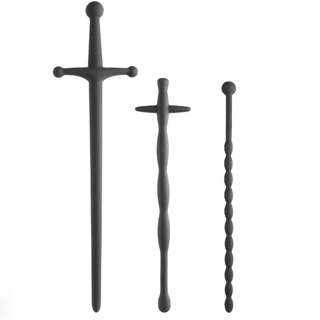 Knot-Knot Silicone Urethral Sounds Kit – Silicone Urethral Sounds Set > Sex Toys For Men > Sounding Rods