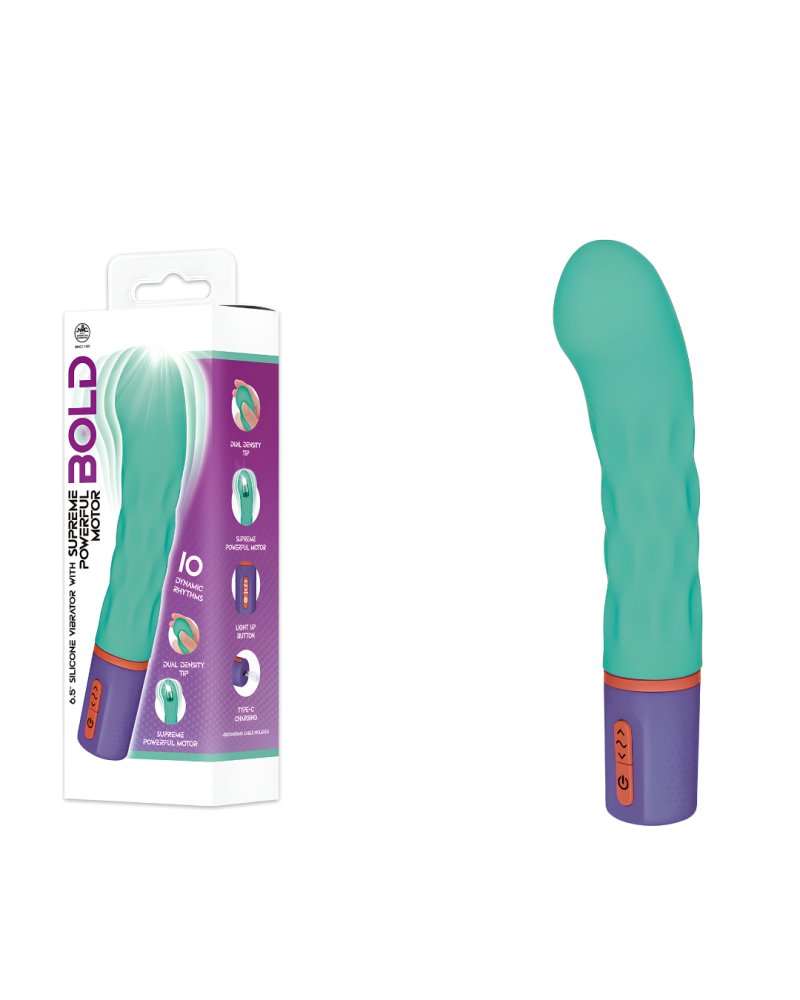 6.4-Inch Silicone Rechargeable Vibrator Default Title > Vibrators > Standard Vibrators