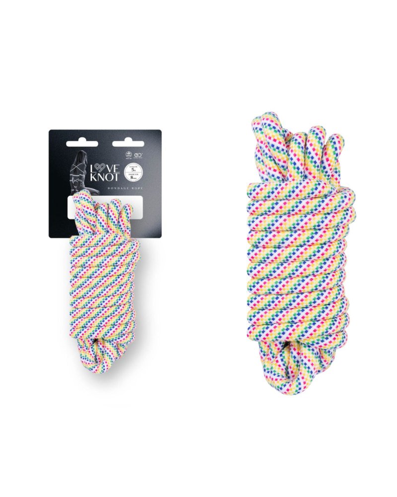 Love Knot 8mm Polyester Rope 5m > Bondage Gear > Rope