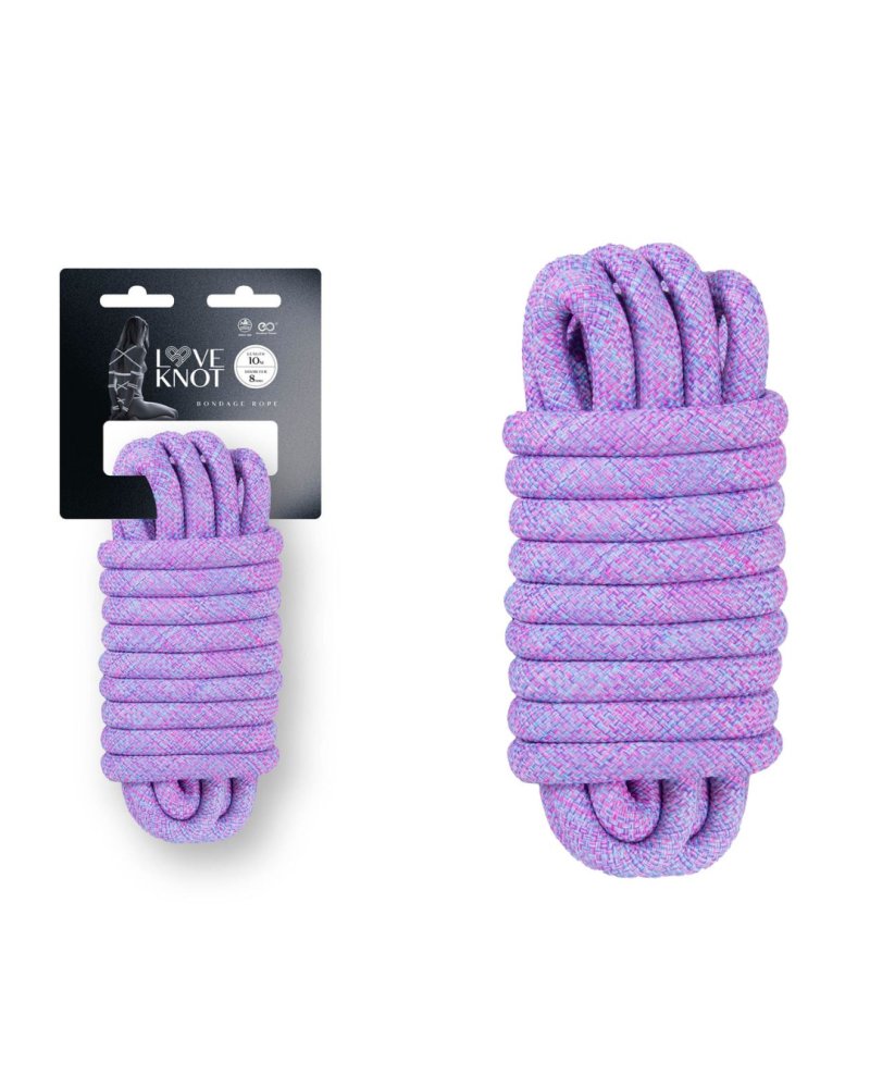 Love Knot 10m Polyester Rope – 8mm – Bondage Rope > Bondage Gear > Rope