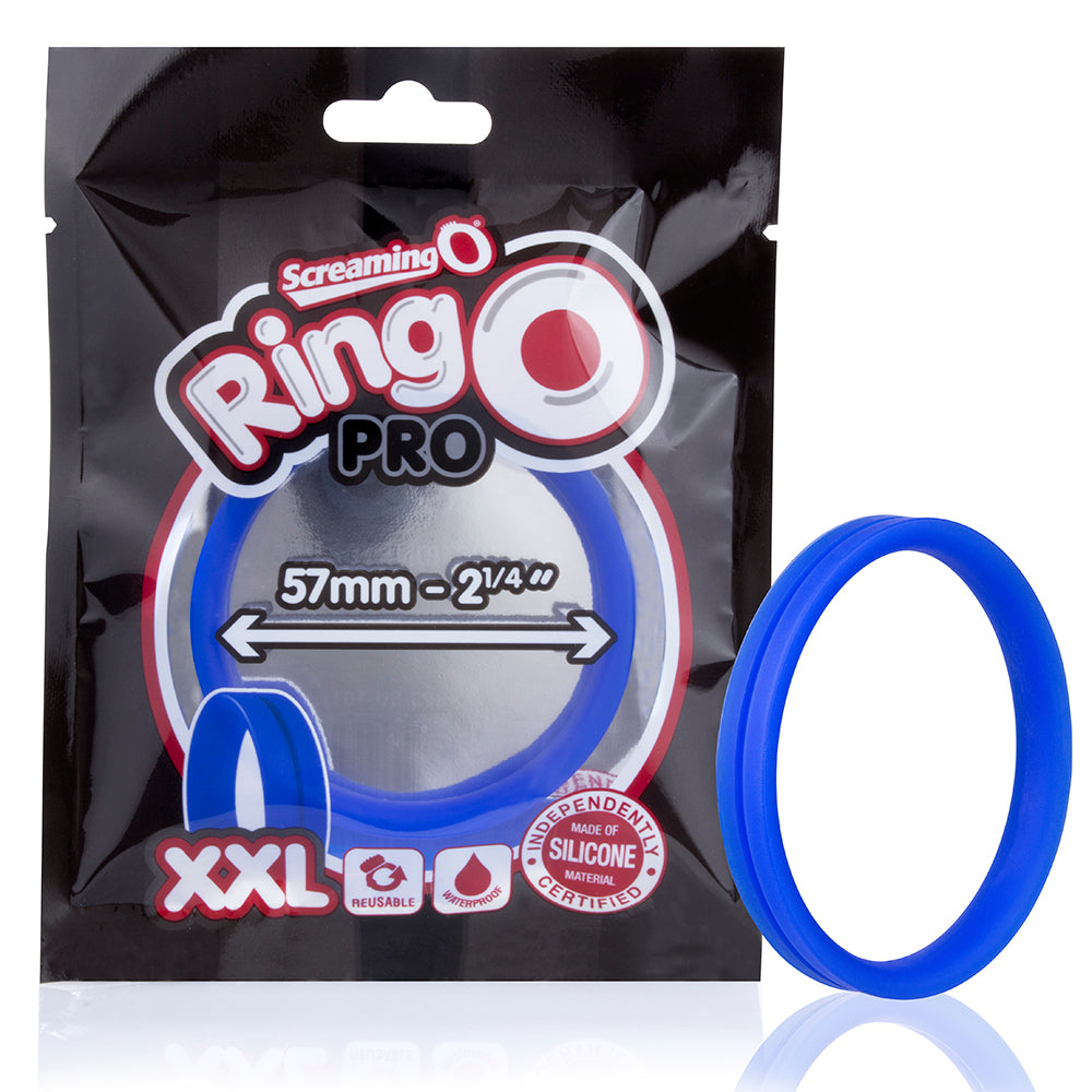 RingO Pro XXL – Stretchy 2.25 Inch Diameter Silicone Erection Enhancer Ring > Cock Ring > Single