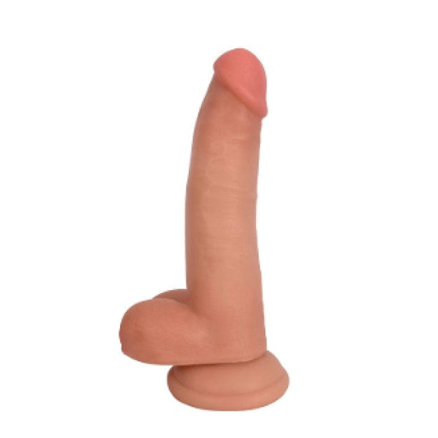 Jock 9 Inch Bareskin Dong with Balls Vanilla