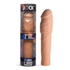 JOCK Extra Thick 2 Inch Penis Extension Sleeve Medium Flesh Tone