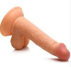 JOCK Football Frank 6.75 Inch Dildo with Balls Light Skin Tone