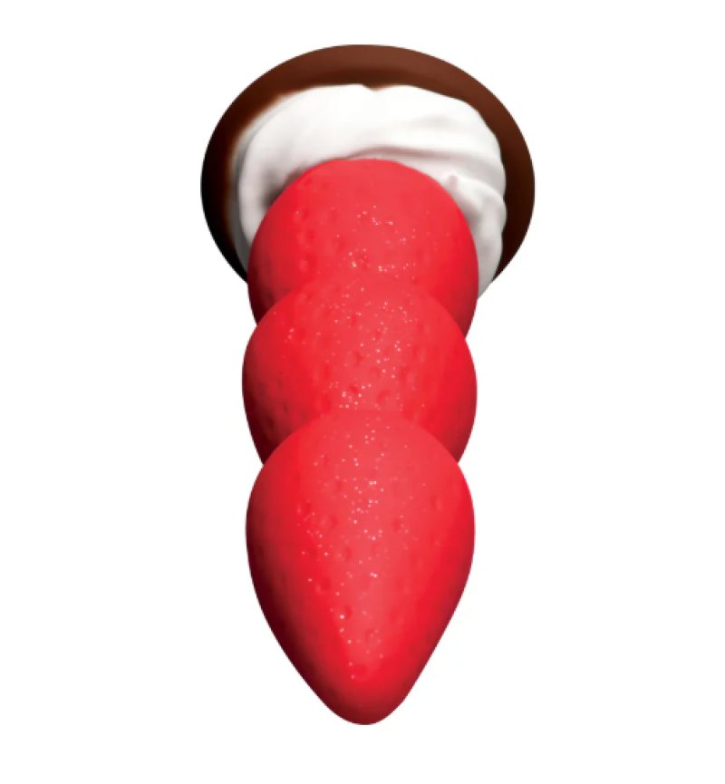 Strawberry Sweet Cream Premium Silicone 7.8" Dildo > Dildos > Other Dildos