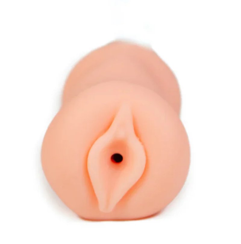 Alexis Adams Beige Pussy Stroker 3D 14cm Handheld Masturbator Secondary image