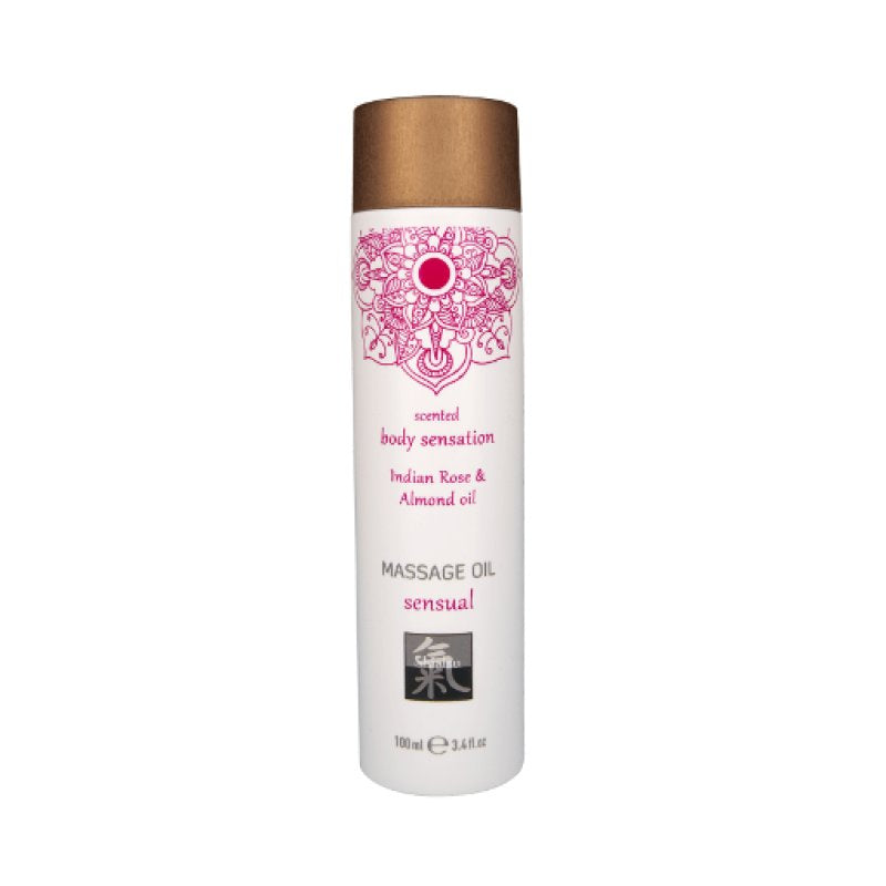Shiatsu Massage Oil Indian Rose & Almond Oil 100ml Default Title > Essentials > Massage Oil