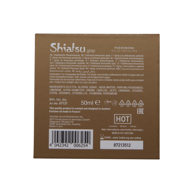 Shiatsu Pheromone Eau De Parfum 50ml Concentrated Fragrance for Men > Essentials > Aphrodisiacs
