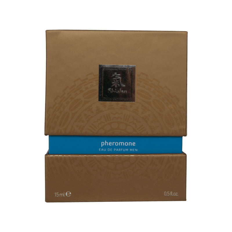 Shiatsu Pheromone Fragrance for Men Light Blue 15ml Fragrance Mist