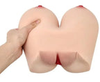 Titwoman Angela White Double-Sided Masturbator – Realistic Vagina and Anus with Titties