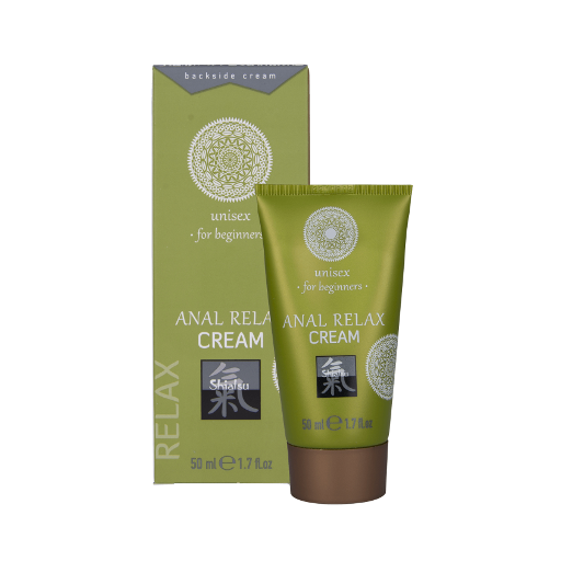 Shiatsu Anal Relax Cream for Beginners 50ml Unisex Painless Penetration Default Title Anal Lubricant