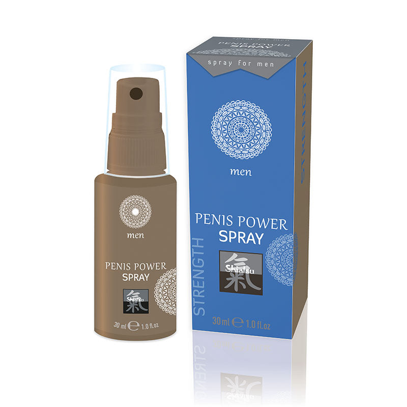 SHIATSU Penis Power Spray - Enhancer Spray for Men - 30 ml Default Title ENHANCERS