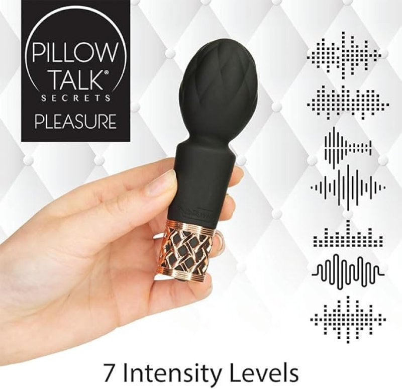 Pillow Talk Secrets Pleasure Wand Mini Vibrating Massager