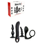 Adam & Eve Intro To Prostate Kit – 4 Piece Anal Stimulation Set > Anal Range > Butt Plug Kits